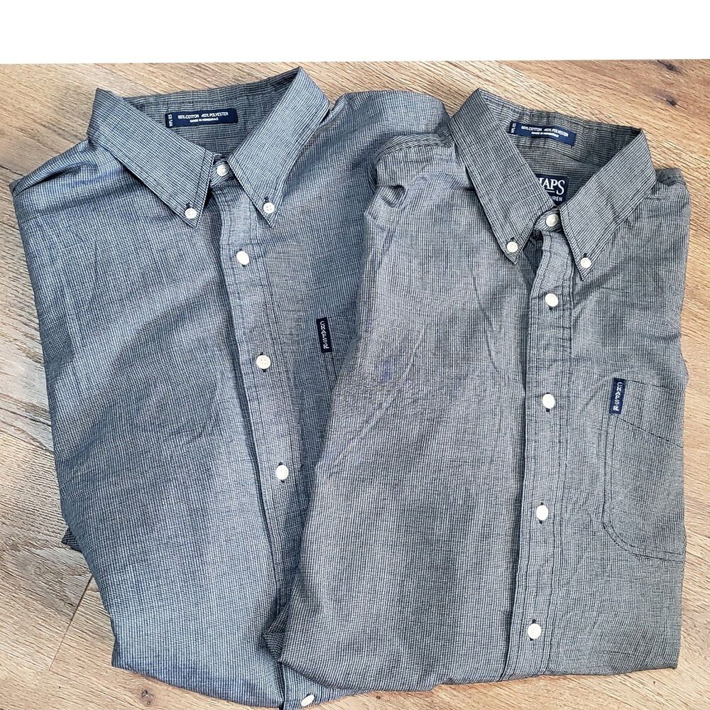 Chaps Ralph Lauren Shirts Mens Sz. XL Lot Of 2 Preppy Country Club Old Money